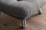 Atelier Del Sofa Misa Small Solo - Sofá cama de 1 plaza - Gris claro